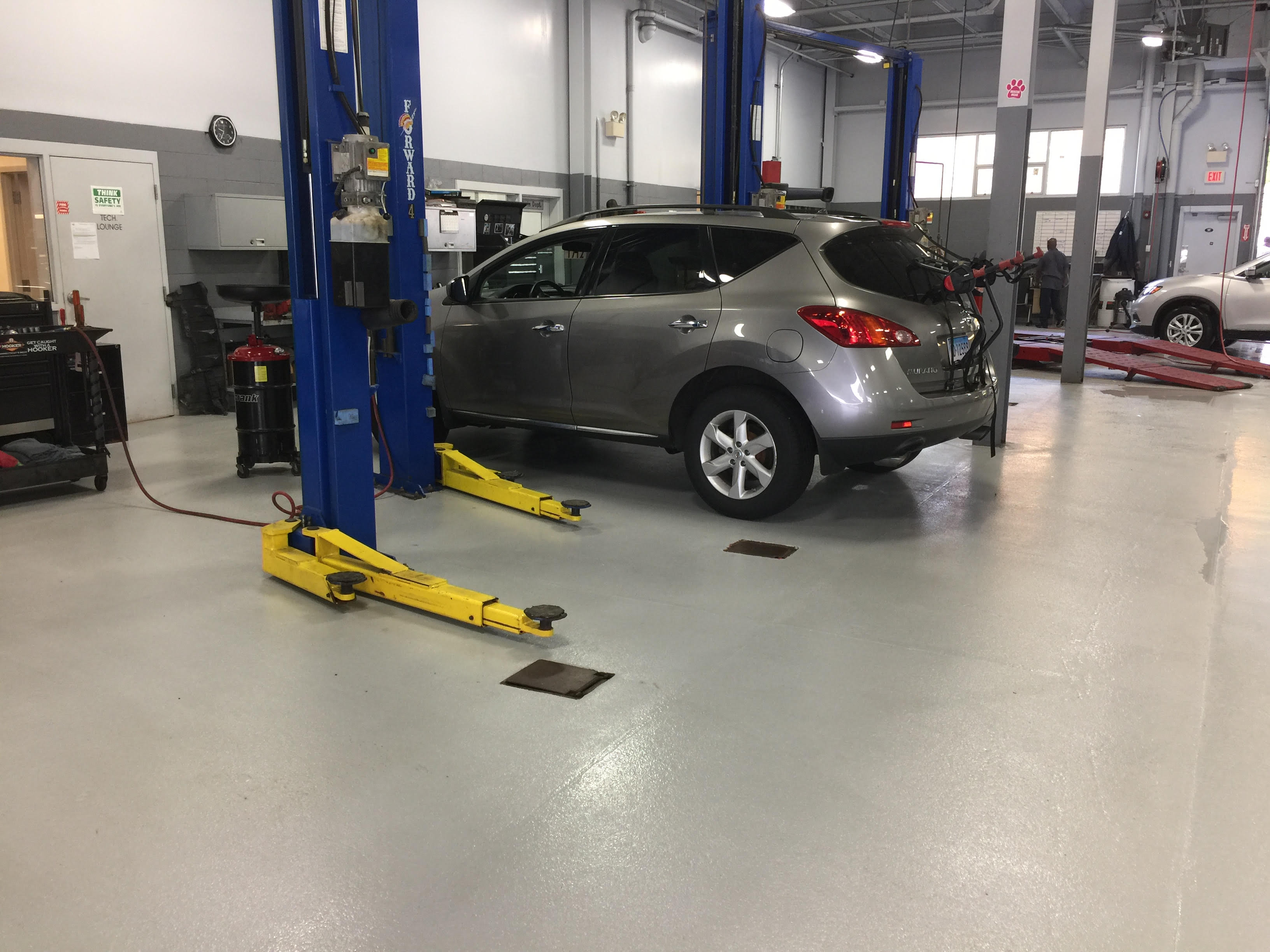 Automotive Bay Flooring