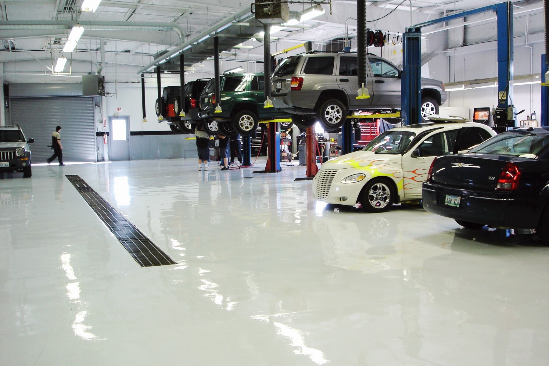 Auto Shop Flooring