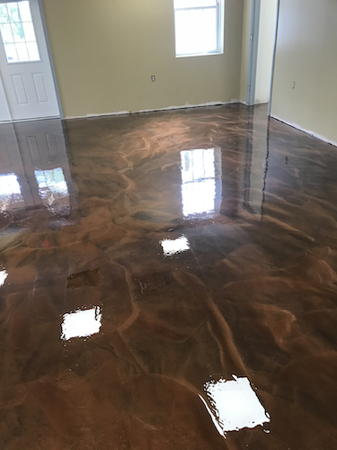 Decorative Metallic Floor Coatings