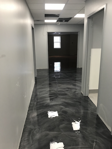 Decorative Metallic Floor Coatings